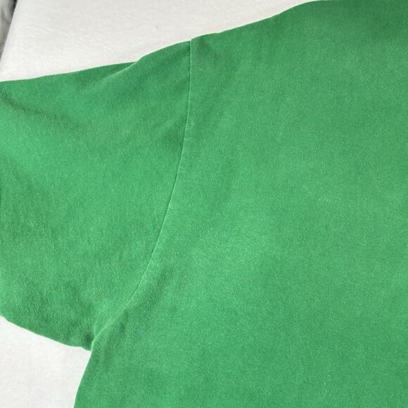 Vintage Party On Gamer Joy Stick Green T Shirt Faded Y2K St. Patrick Day - Picture 8 of 11